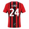 Officiële Voetbalshirt AC Milan Simon Kjaer 24 Thuis 2021-22 - Heren